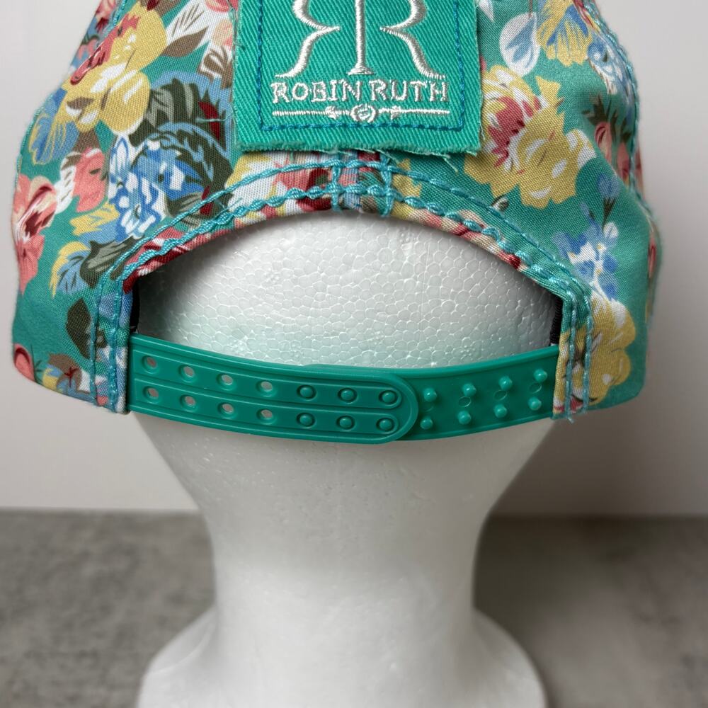 Robin Ruth Hawaii Snapback Baseball Cap Quilted Floral Design - Picture 14 of 15